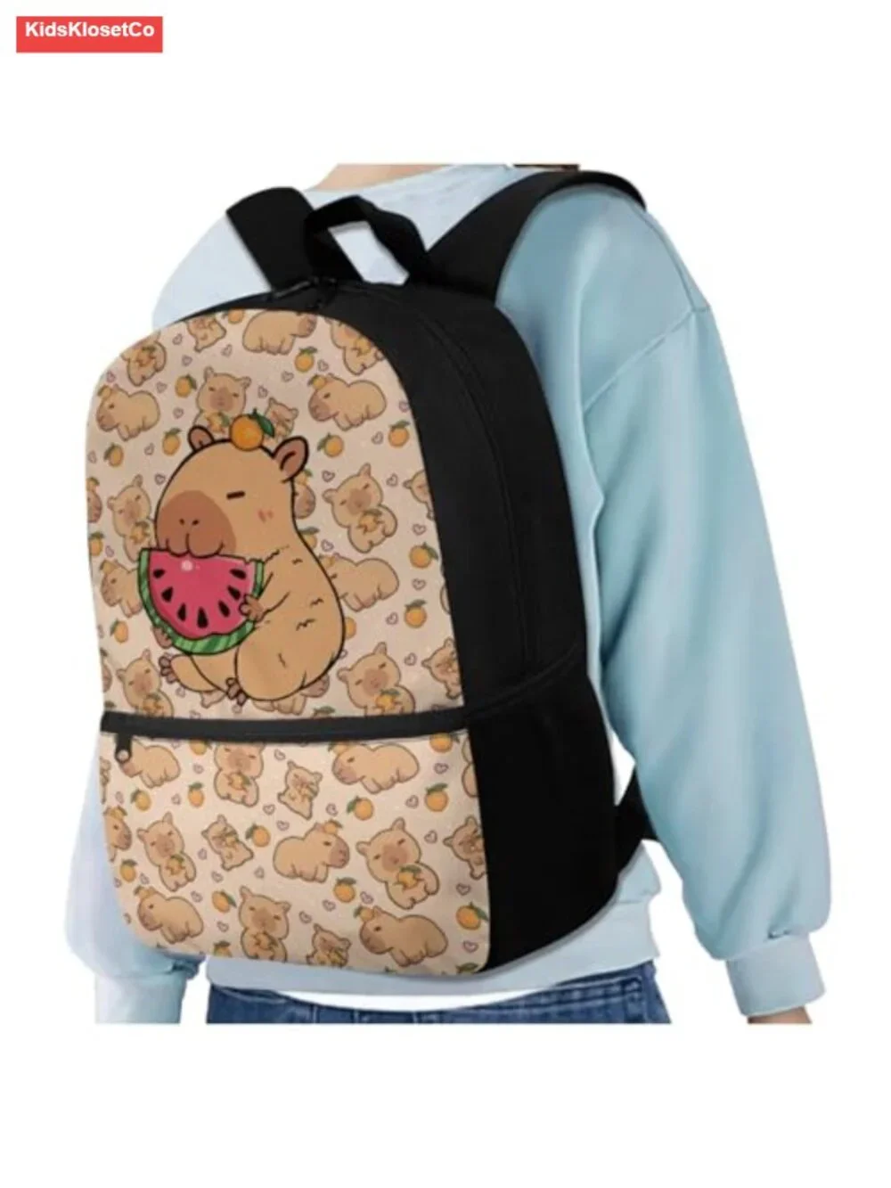 4-Piece Backpack Set with Lunch Box, Pencil Case & Water Bottle Holder